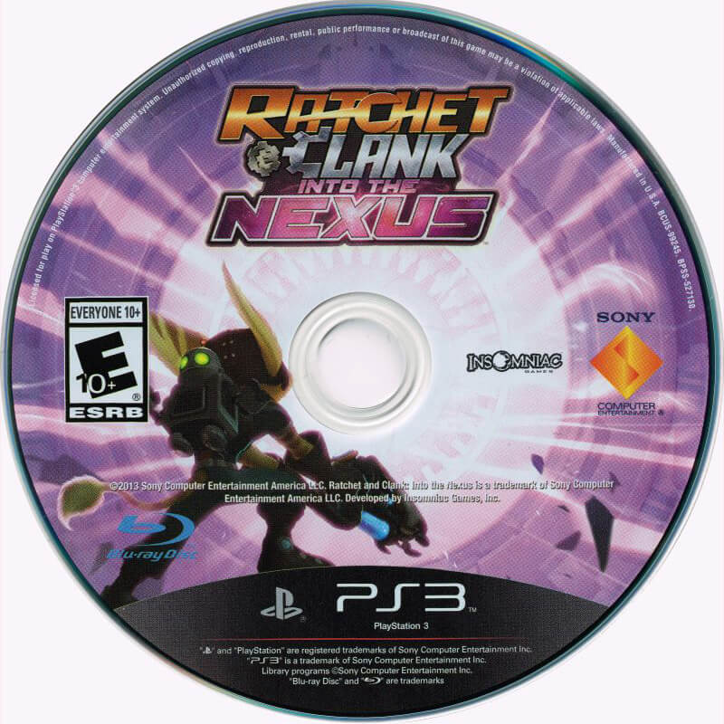 Лицензионный диск Ratchet and Clank Nexus для PlayStation 3